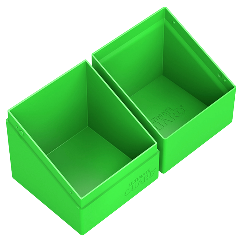Ultimate Guard: Boulder 100+ Solid Neon Green Deck Box