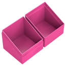 Ultimate Guard: Boulder 100+ Solid Neon Pink Deck Box