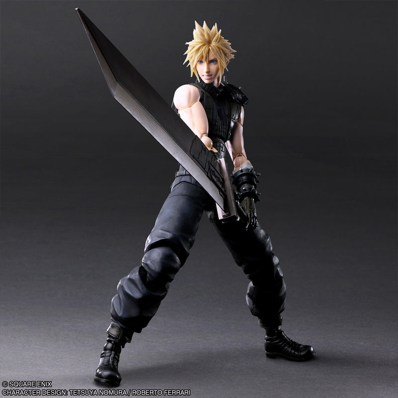 Final Fantasy VII Rebirth Cloud Strife Play Arts Kai Action Figure
