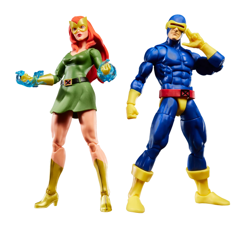 X-Men 97 Marvel Legends Cyclops and Jean Grey 6-Inch Action Figures