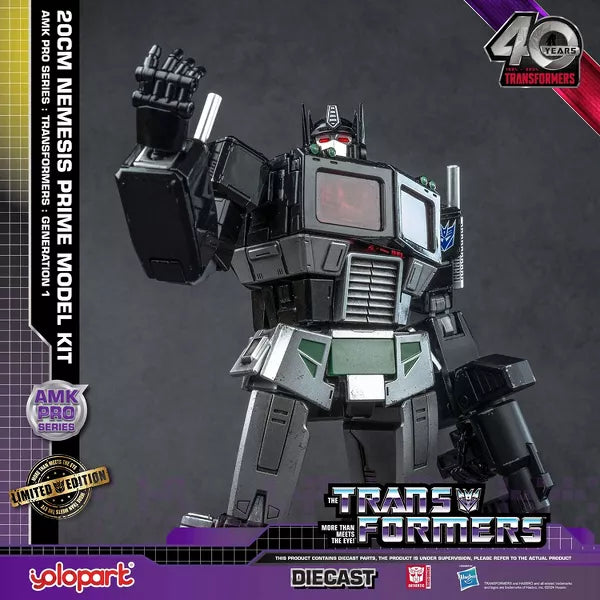 Nemesis Prime AMK Pro Series Model Kit | Transformers | Yolopark Action figures