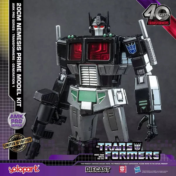 Nemesis Prime AMK Pro Series Model Kit | Transformers | Yolopark Action figures