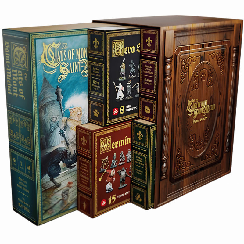 The Cats of Mont Saint-Michel (Deluxe Set)