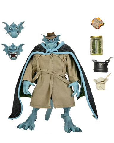 Gargoyles Detective Broadway Silver Falcon with Closed Wings 7-Inch Scale Action Figure