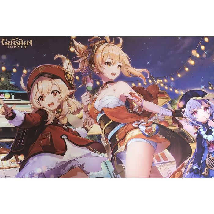 Genshin Impact - Warriors - Game Poster