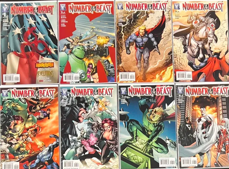 Number of the Beast 1-6 (Wildstorm 2008) FULL SERIES