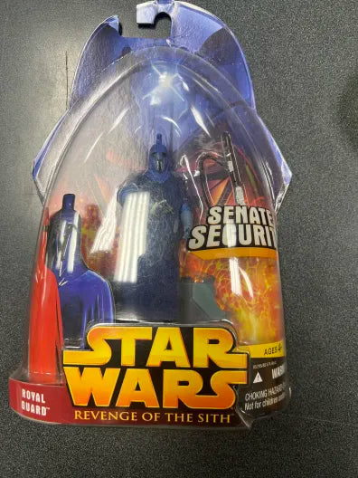 Star Wars, Episode III Revenge of the Sith Action Figure, Royal Guard (Blue)