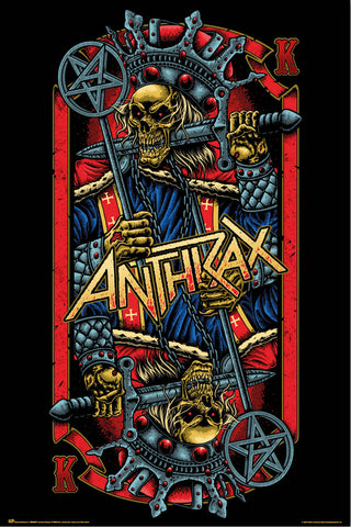 Anthrax - Playing Card