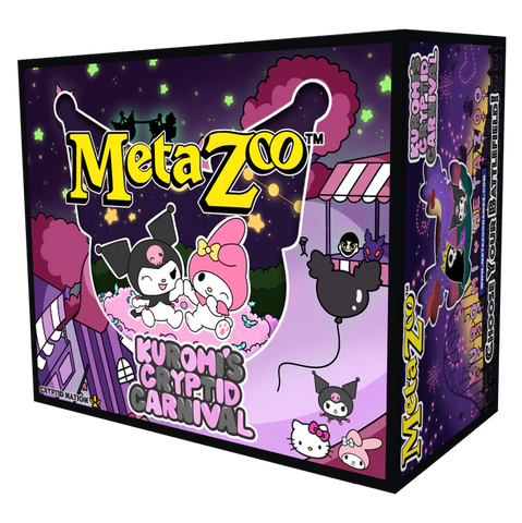 METAZOO TCG X SANRIO KUROMI BOOSTER DISPLAY