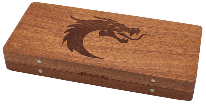 Old School Dice: Dragon's Vault - Brown