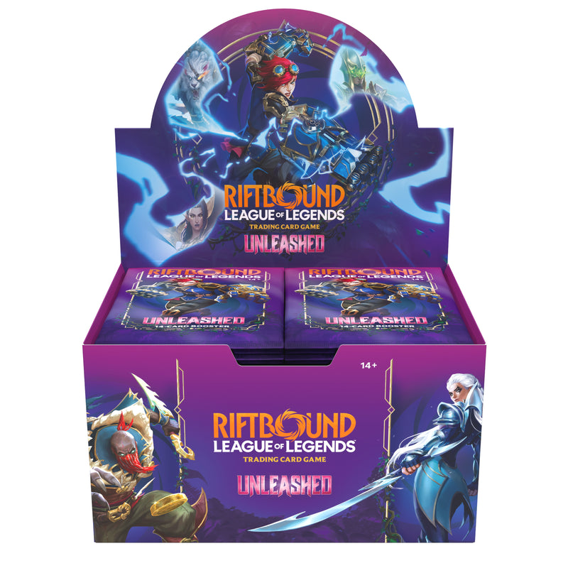 Riftbound: League of Legends TCG: Unleashed Booster Display