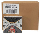 Panini Prizm Football Hobby Box Sealed Case with 12 Boxes