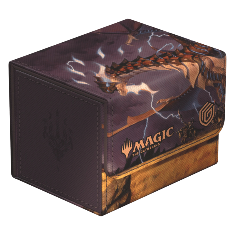 Ultimate Guard Deck Box: MTG Tarkir Dragonstorm "Ghostfire - Neriv, Heart of the Storm" - Sidewinder 100+ Xenoskin