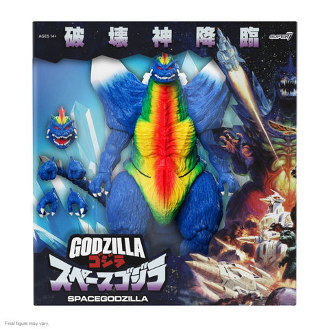 Godzilla Toho Ultimates Spacegodzilla Movie Poster Action Figure