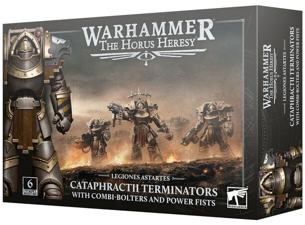 Cataphractii Terminators with Combi-bolters and Power Fists