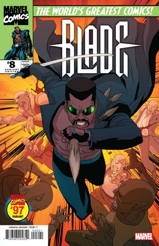 Blade #8 Leinel Yu Marvel 97 Variant