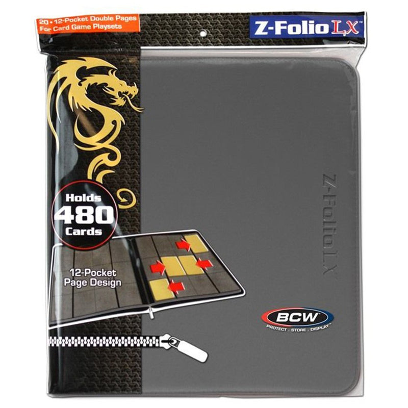 Binder: 12pkt: Zipper Folio: LX GY