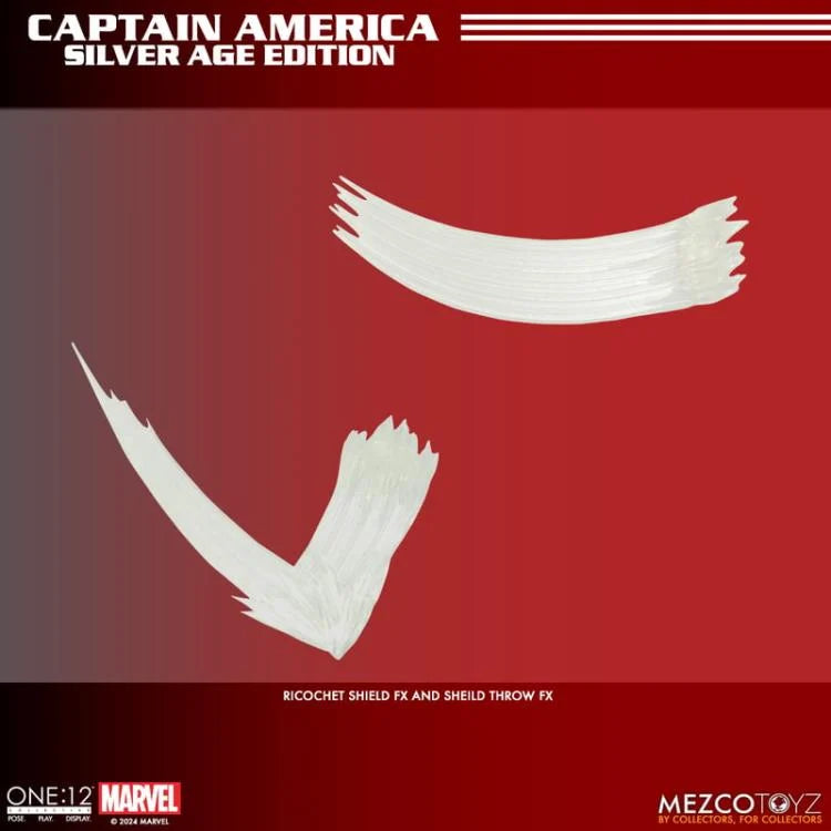 Captain America Silver Age Edition One:12 Collective Action Figure