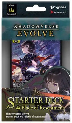 Shadowverse: Evolve - Blade of Resentment Starter Deck
