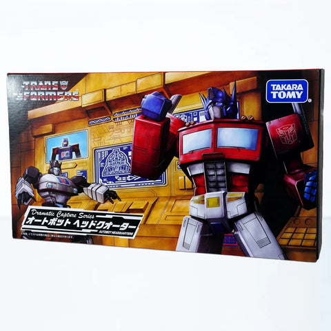 Transformers Dramatic Capture Series DCS-2 Autobot Headquarters Jazz, Mainframe, and Optimus Prime Set