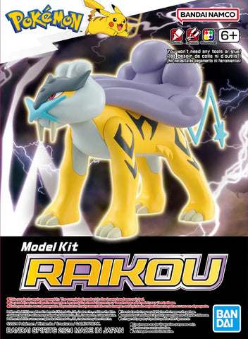 Bandai Pokémon Model Kit Raikou