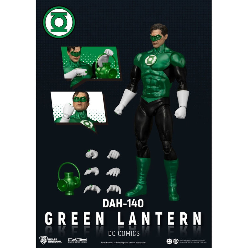DC Green Lantern DAH-140 Dynamic 8-Ction Heroes Action Figure