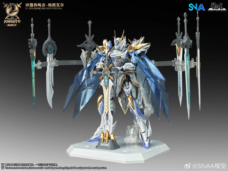 SNAA 1/144 Divine Invoker-Percival Deluxe version