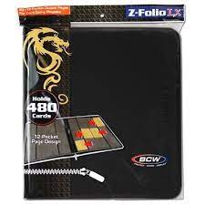 Binder: 12pkt: Zipper Folio: LX BK