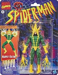 Spider-Man Retro Marvel Legends Electro 6-Inch Action Figure