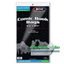 Comic Bag Resealable
