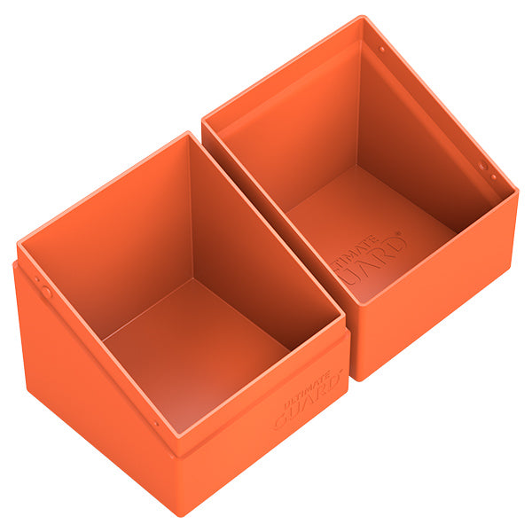 Ultimate Guard: Boulder 100+ Solid Neon Orange Deck Box