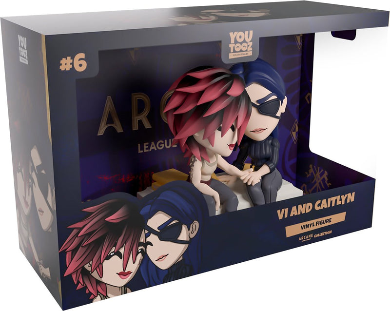 Arcane Collection Vi and Caitlyn Vinyl Figures