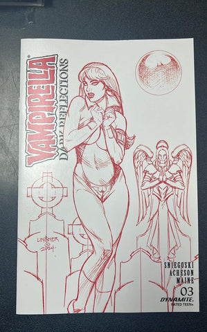 Vampirella Dark Reflections #3 Cover R 11 Copy Foc Variant Edition Linsne
