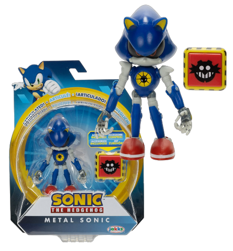Sonic the Hedgehog-JAKKS PACIFIC Figure- Metal Sonic