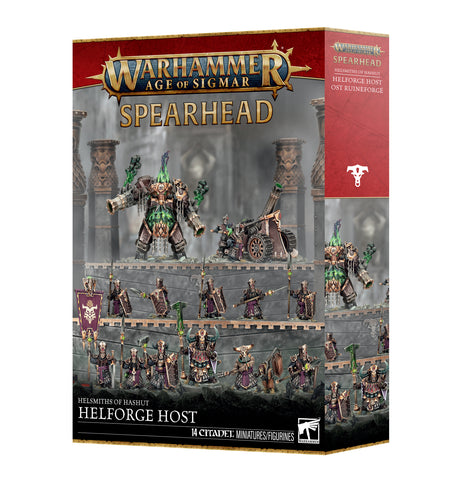 Spearhead Helsmiths of Hashut Helforge Host - PREORDER 1/17/26