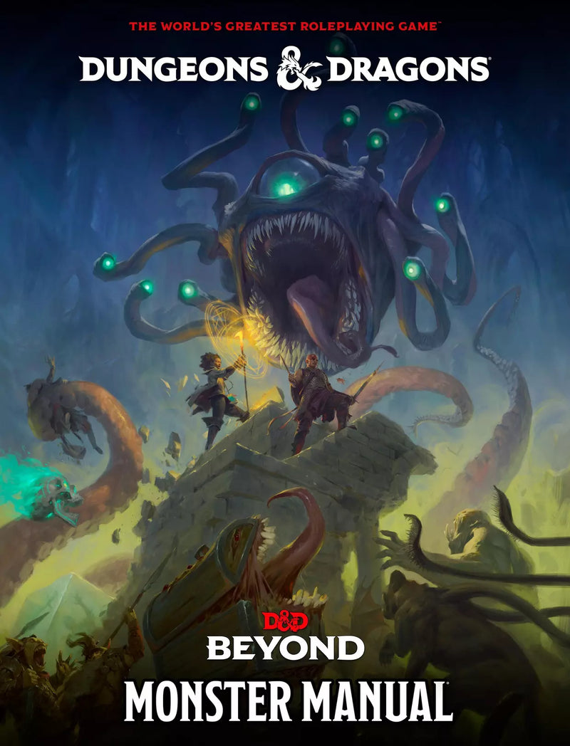 Dungeons & Dragons Role Playing Game Monster Manual Hardcover (2024)