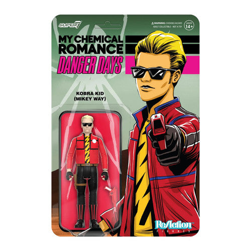 My Chemical Romance Danger Days Kobra Kid (Unmasked) 3 3/4-Inch ReAction Figure