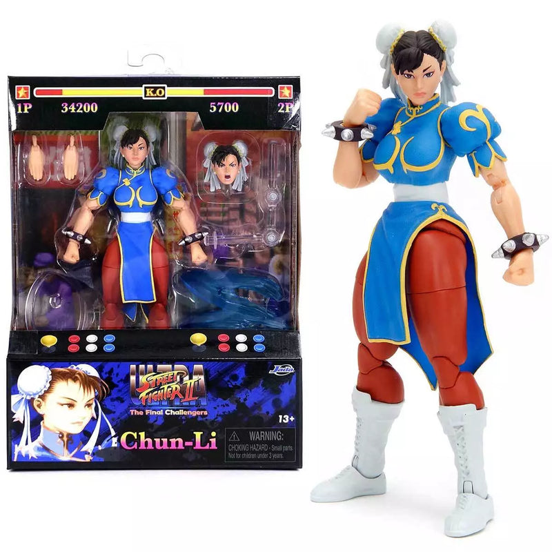 Street Fighter II Chun-Li 6" Figure