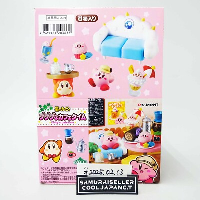 Kirby Cafe Time Mini-Figures and Accessories Boxed