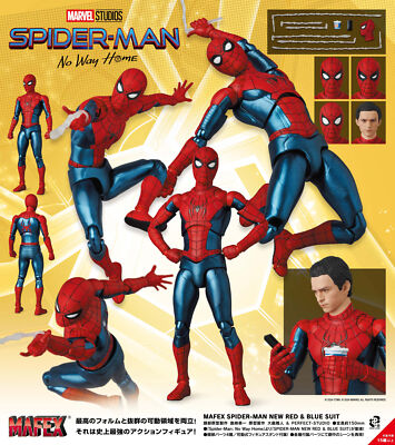 Medicom MAFEX No.262 Spider-Man New Red & Blue Suit (Spider-Man: No Way Home)