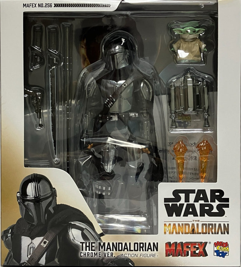 Medicom MAFEX The Mandalorian Chrome Ver. Figure