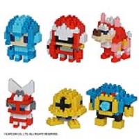 Nanoblock mininano Series, Mega Man Vol. 1 (Blind Box), Box of 6