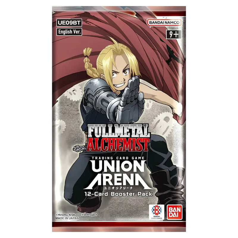 Bandai - Union Arena: Full Metal Alchemist Booster Pack (UE-09)