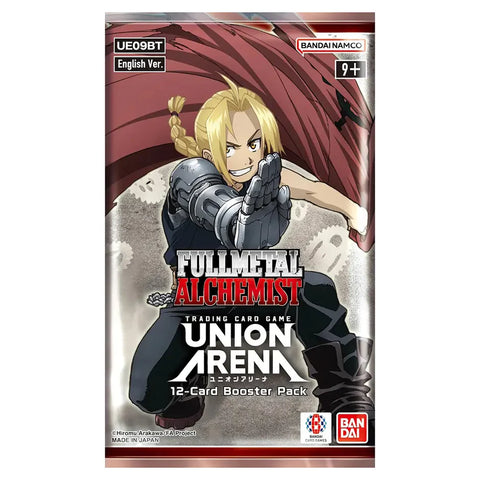 Bandai - Union Arena: Full Metal Alchemist Booster Pack (UE-09)