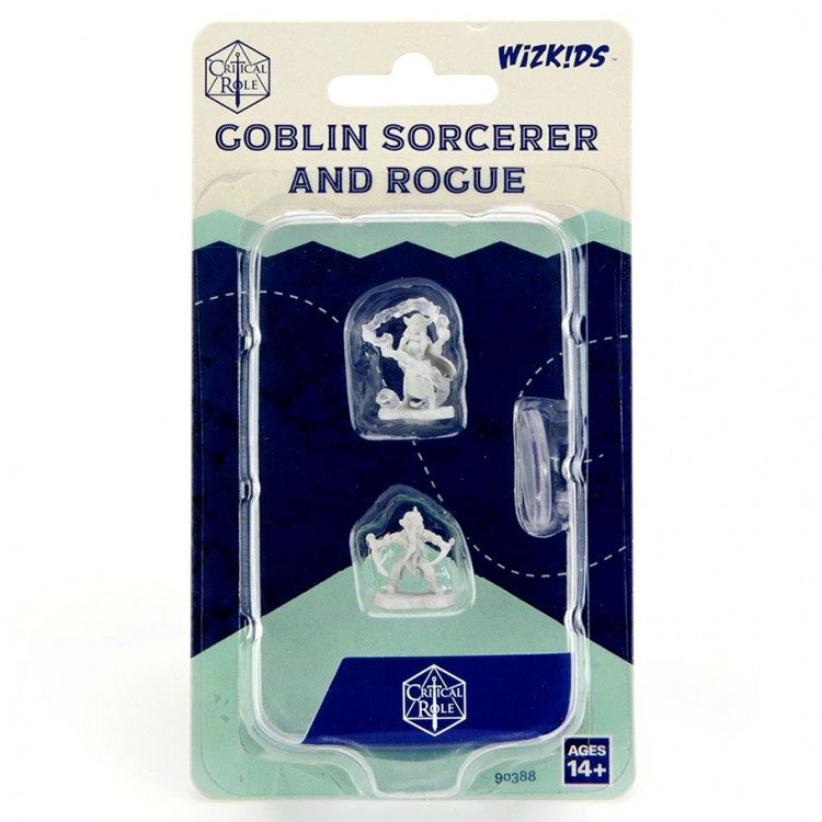 CR Mini: Goblin Sorc & Rogue Female