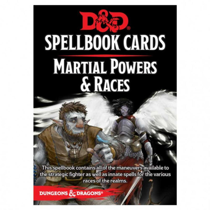 D&D Spellbook Cards: Martial & Race Deck