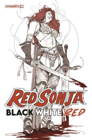 Red Sonja Black White Red #8 Cover B Sway