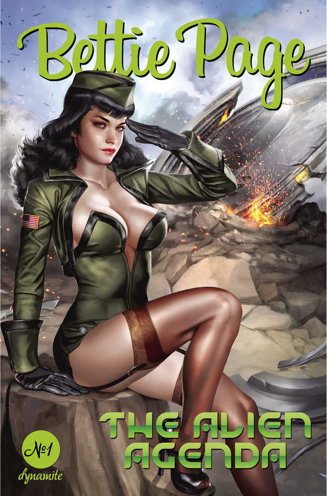 Bettie Page Alien Agenda