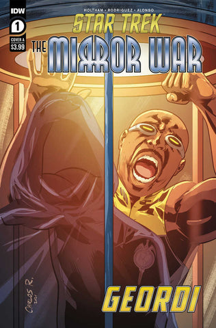 Star Trek Mirror War Captain La Forge Cover A Rodriguez