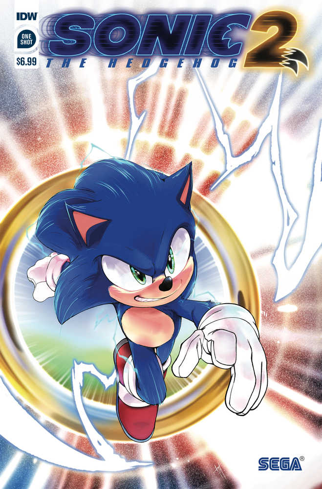 Sonic The Hedgehog 2 Official Movie Pre Quill Cover A Thomas